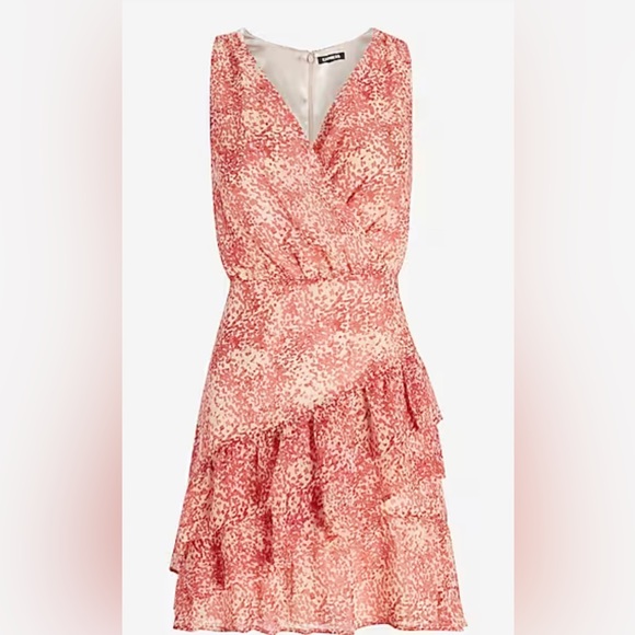Paisley Ruffle Dress - Picture 1 of 6